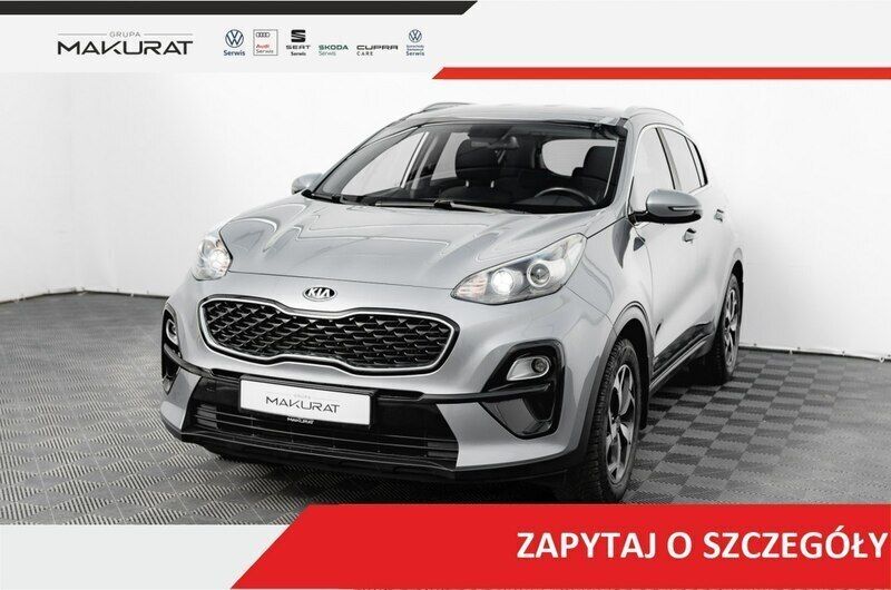 Srebrny Używany 2018 Kia Sportage 2 SUV | 59 850 zł (Uczciwa cena) - Obraz 1/4