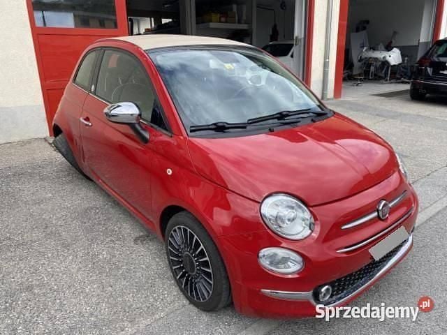 Czerwony Używany 2019 Fiat 500 Mirror Kabriolet | 27 900 zł (Super Cena) - Obraz 1/4