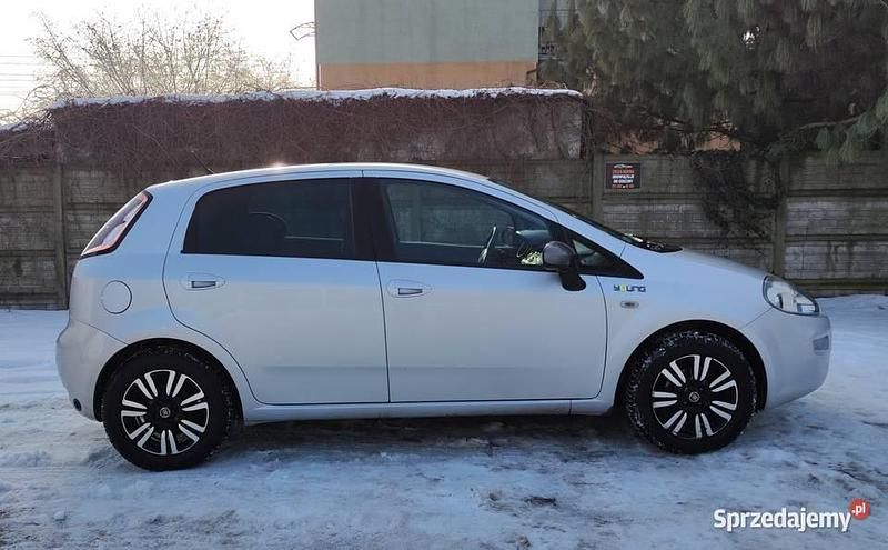 Używany Fiat Punto Young 2014 Srebrny Hatchback