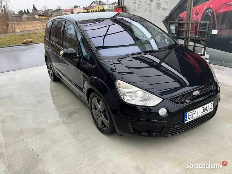 Czarny Używany 2008 Ford S-MAX S Minivan | 19 999 zł - Obraz 1/4