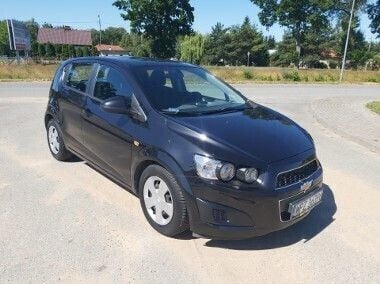 Czarny Używany 2012 Chevrolet Aveo Hatchback | 14 900 zł (Uczciwa cena) - Obraz 1/4