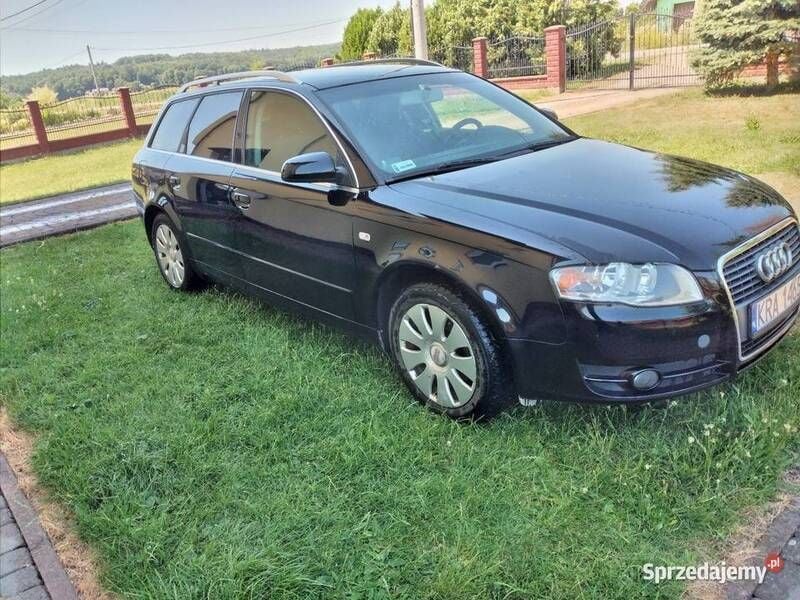 Czarny Używany 2005 Audi A4 Kombi | 10 000 zł (Dobra cena) - Obraz 1/4
