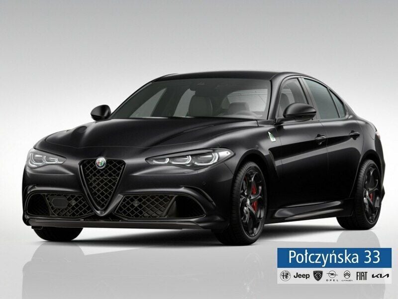 Czarny Nowe 2025 Alfa Romeo Giulia Quadrifoglio Sedan/Limuzyna | 461 890 zł - Obraz 1/4