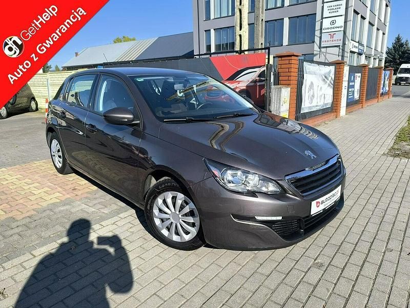 Szary (metalik, perła) Używany 2014 Peugeot 308 Hatchback | 24 900 zł (Super Cena) - Obraz 1/4
