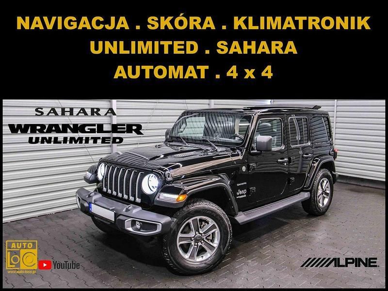 Czarny (metalik) Używany 2021 Jeep Wrangler SUV | 157 777 zł (Super Cena) - Obraz 1/4