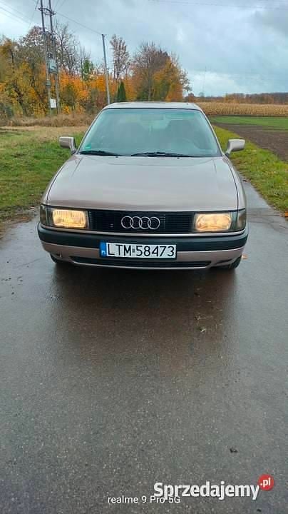 Brązowy Używany 1986 Audi 80 Sedan/Limuzyna | 20 500 zł - Obraz 1/4