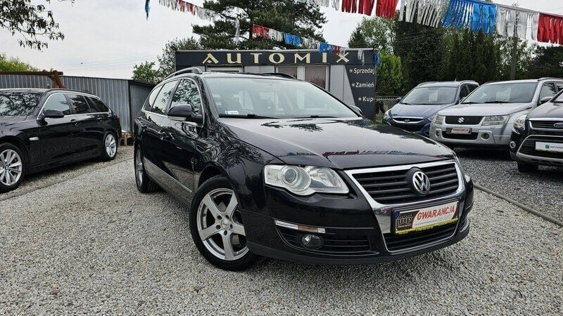 Używany VW Passat 160 KM (117 kW) 2008 Czarny Sedan/Limuzyna