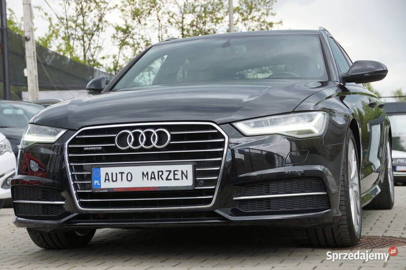 Czarny Używany 2016 Audi A6 S-Line Kombi | 83 700 zł (Uczciwa cena) - Obraz 1/4