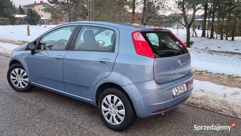 Niebieski Używany 2008 Fiat Grande Punto Hatchback | 8999 zł (Uczciwa cena) - Obraz 1/4