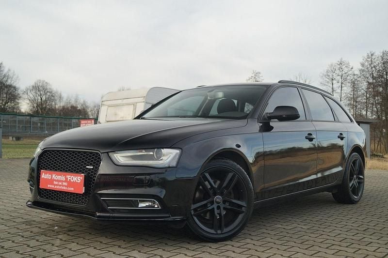 Używany Audi A4 150 KM (110 kW) 2014 Czarny Kombi