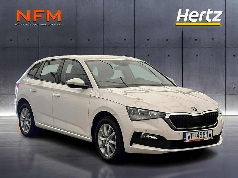 Używany Skoda Scala Ambition 110 KM (80 kW) 2021 Biały Hatchback