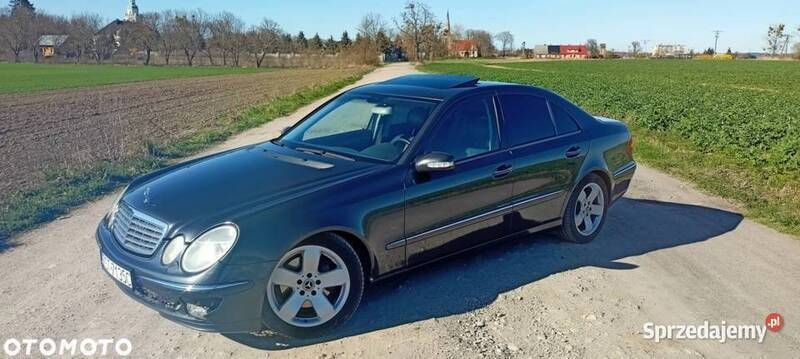 Szary Używany 2003 Mercedes E500 Sedan/Limuzyna | 19 500 zł - Obraz 1/4