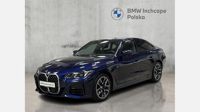 Niebieski tanzanite bmw individual metalizowany Używany 2024 BMW 420 Gran Coupé Comfort Edition Coupe | 219 900 zł (Uczciwa cena) - Obraz 1/3