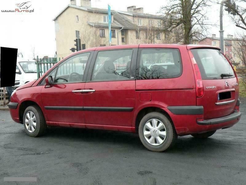 Używany Citroën C8 110 KM (80 kW) 2003 Czerwony ciemny (metalik) Minivan