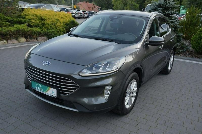 Szary Używany 2021 Ford Kuga Titanium SUV | 75 900 zł (Uczciwa cena) - Obraz 1/4