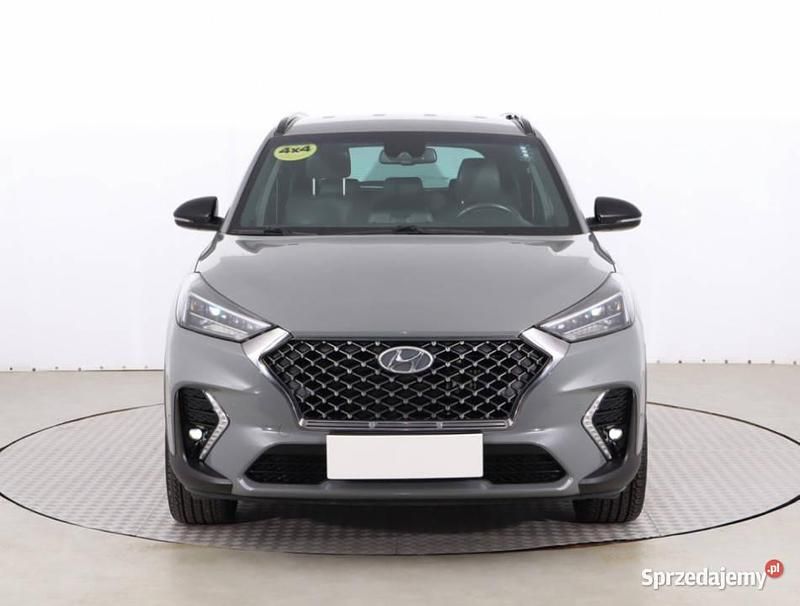 Szary Używany 2020 Hyundai Tucson SUV | 99 999 zł (Drogi) - Obraz 1/4