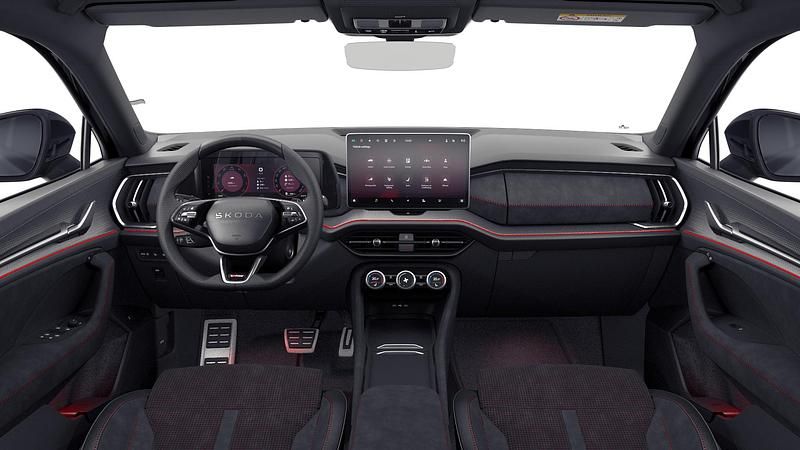 Czerń magic metalizowany Nowe 2026 Skoda Kodiaq RS SUV | 268 800 zł (Uczciwa cena) - Obraz 1/1