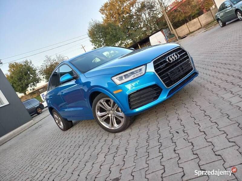 Niebieski Używany 2016 Audi Q3 S-Line SUV | 69 900 zł (Uczciwa cena) - Obraz 1/4