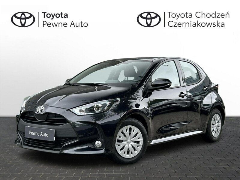 Czarny Używany 2021 Toyota Yaris Comfort Hatchback | 73 900 zł (Uczciwa cena) - Obraz 1/4