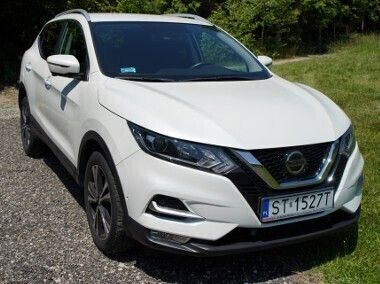 Biały Używany 2019 Nissan Qashqai N-Connecta SUV | 82 900 zł (Uczciwa cena) - Obraz 1/4