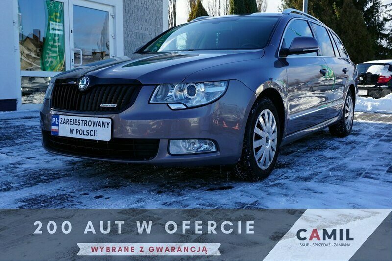 Używany 2011 Skoda Superb 1.6 Diesel 105 KM (38 600 zł