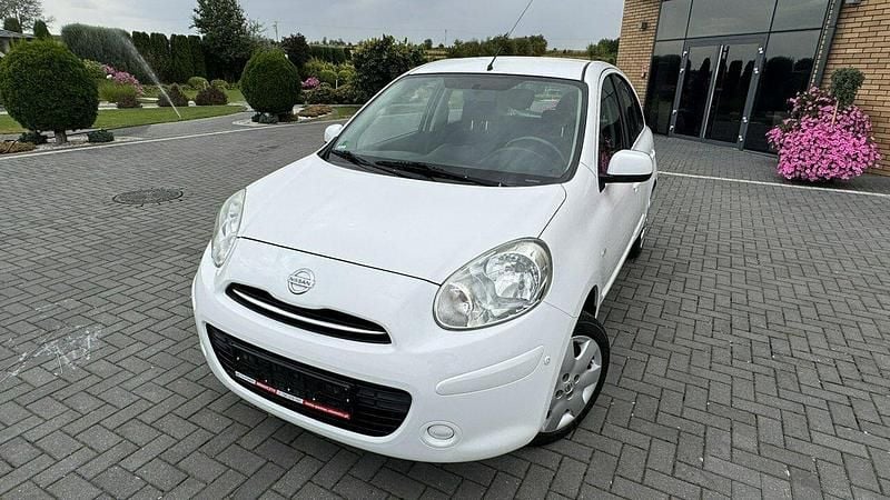 Biały Używany 2012 Nissan Micra Hatchback | 17 700 zł (Uczciwa cena) - Obraz 1/4