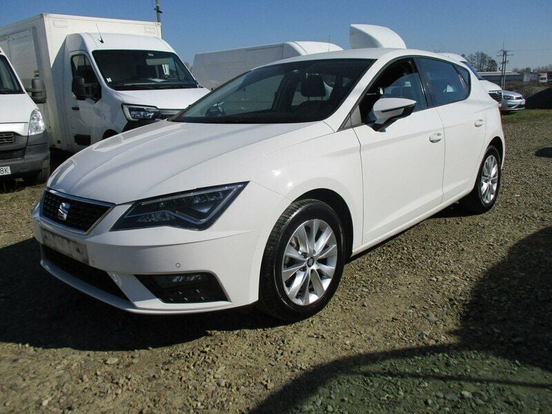Biały Używany 2020 Seat Leon Hatchback | 35 000 zł (Super Cena) - Obraz 1/4