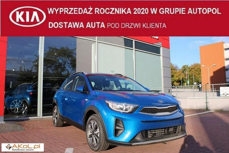 Niebieski (metalik) Używany 2020 Kia Stonic SUV | 74 566 zł (Dość drogi) - Obraz 1/1