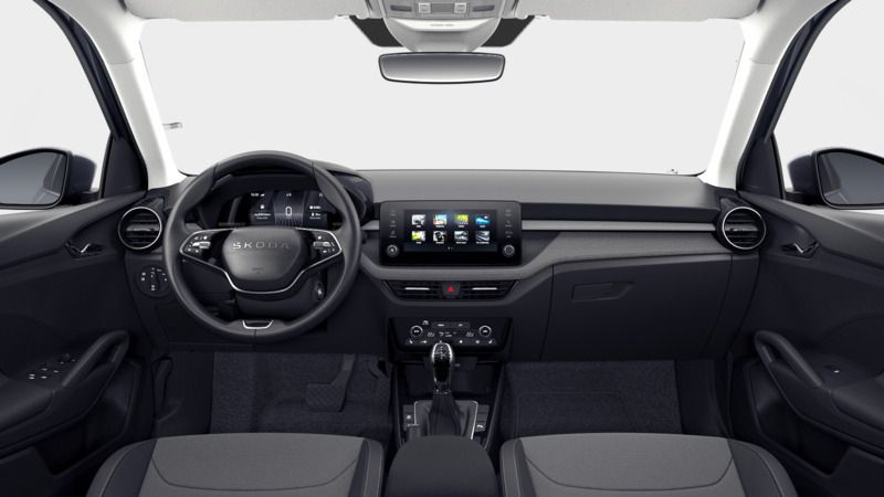 Biel moon metalizowany Nowe 2025 Skoda Fabia Selection Hatchback | 101 300 zł (Dość drogi) - Obraz 1/1