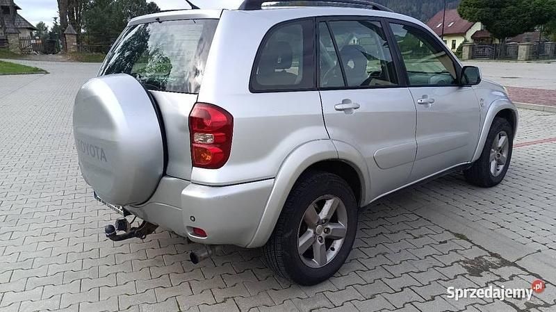 Srebrny Używany 2004 Toyota RAV4 SUV | 12 900 zł (Uczciwa cena) - Obraz 1/4