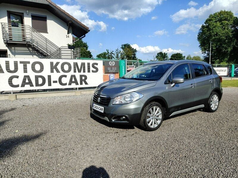 Szary (metalik) Używany 2014 Suzuki SX4 SUV | 43 900 zł (Drogi) - Obraz 1/4