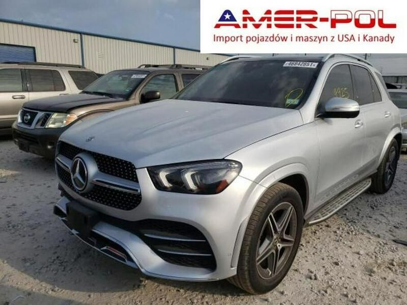 Szary Używany 2020 Mercedes GLE350 SUV | 186 000 zł - Obraz 1/4
