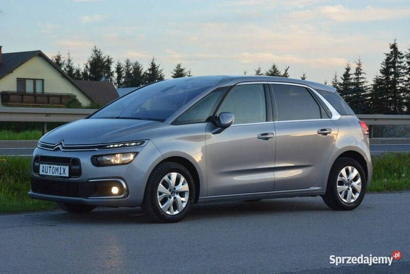 Srebrny Używany 2018 Citroën C4 Picasso Minivan | 31 951 zł (Super Cena) - Obraz 1/4