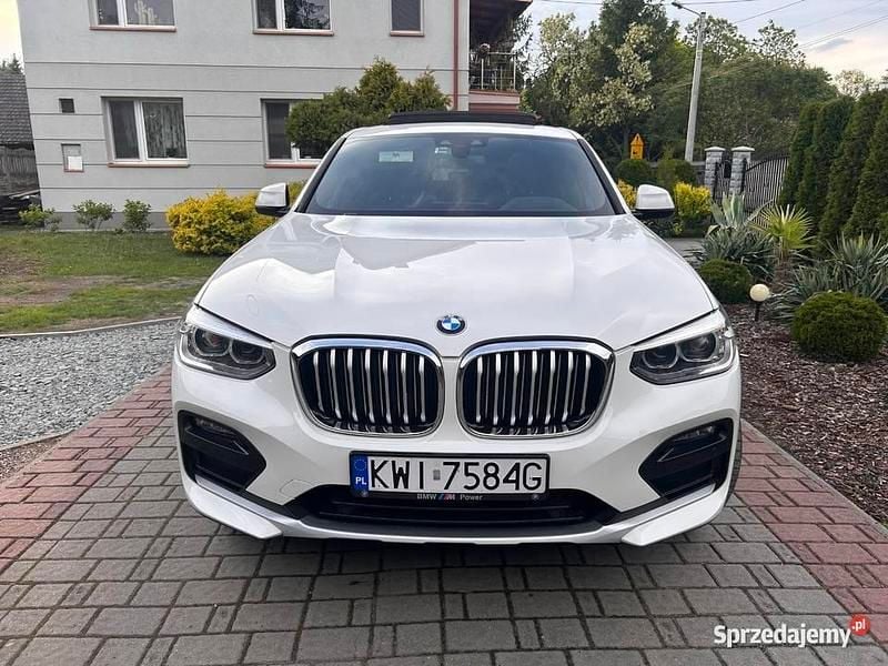 Biały Używany 2020 BMW X4 Sport Line SUV | 168 000 zł (Dość drogi) - Obraz 1/4