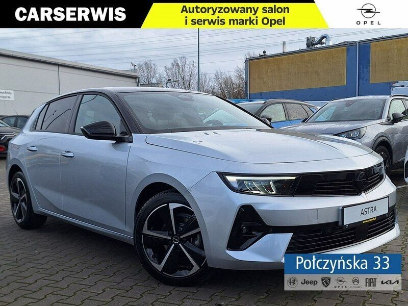Srebrny Nowe 2024 Opel Astra S Hatchback | 102 990 zł - Obraz 1/4