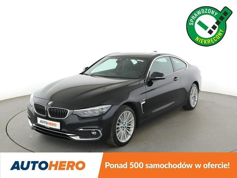Czarny Używany 2018 BMW 420 Coupe | 95 900 zł (Super Cena) - Obraz 1/3