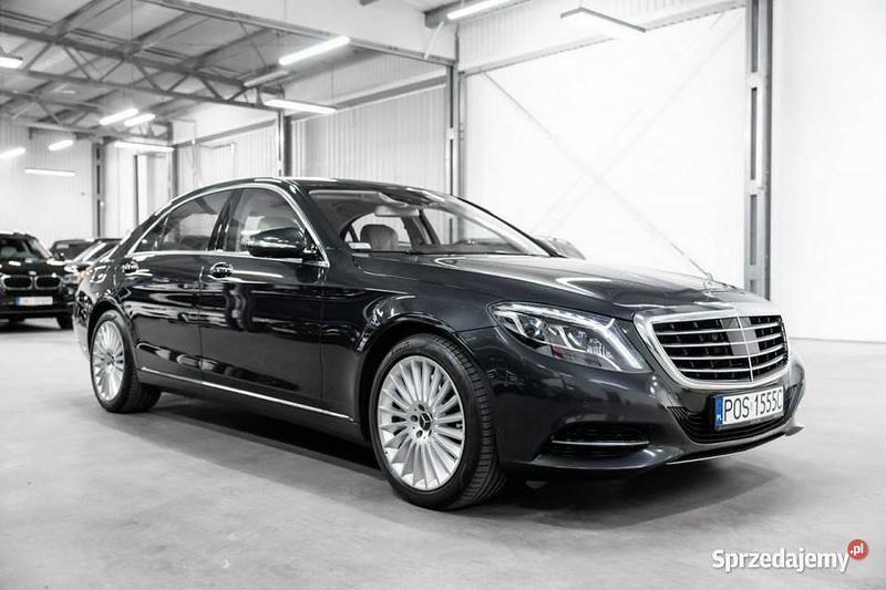 Grafitowy Używany 2015 Mercedes S500 Sedan/Limuzyna | 175 000 zł (Uczciwa cena) - Obraz 1/4
