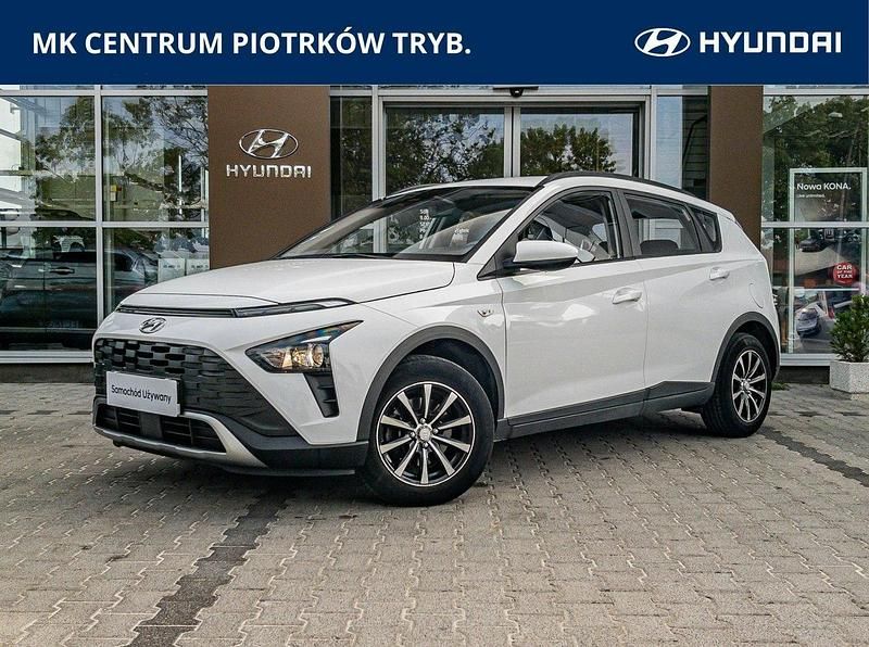 Biały (metalik) Używany 2021 Hyundai Bayon SUV | 49 900 zł (Uczciwa cena) - Obraz 1/4