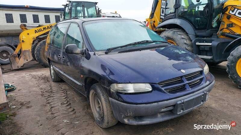 Granatowy Używany 1998 Chrysler Grand Voyager Minivan | 2000 zł - Obraz 1/4