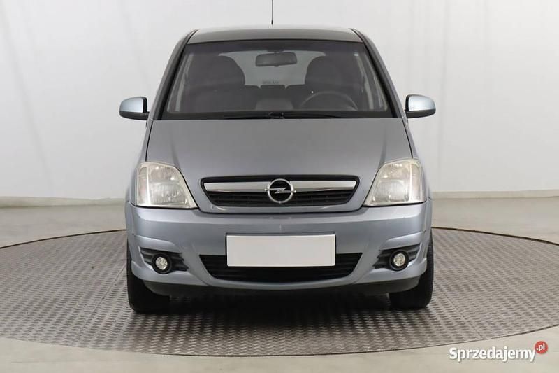Srebrny Używany 2007 Opel Meriva Minivan | 9999 zł (Uczciwa cena) - Obraz 1/4