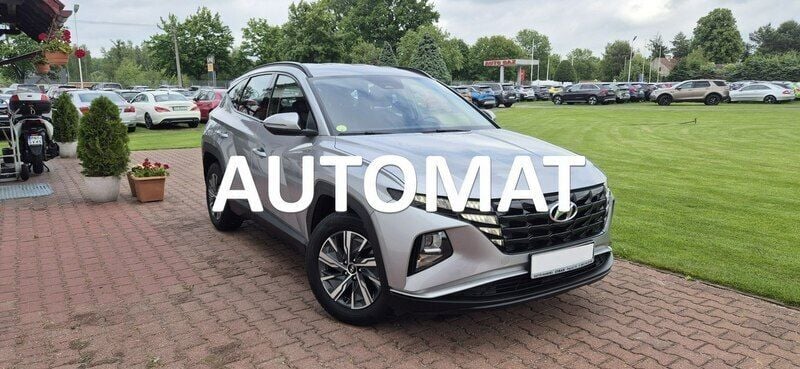 Srebrny Używany 2021 Hyundai Tucson SUV | 98 800 zł (Drogi) - Obraz 1/4