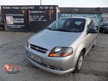 Inny kolor Używany 2005 Chevrolet Aveo Hatchback | 3500 zł - Obraz 1/4
