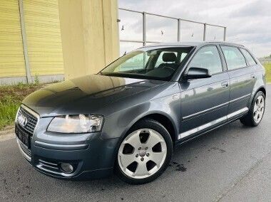 Szary Używany 2004 Audi A3 Sportback Hatchback | 14 900 zł (Uczciwa cena) - Obraz 1/4