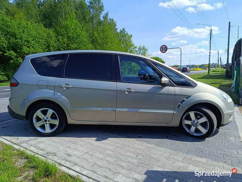 Złoty Używany 2009 Ford S-MAX Platinum MAX Minivan | 14 900 zł - Obraz 1/4