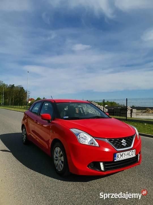Czerwony Używany 2016 Suzuki Baleno Hatchback | 19 500 zł - Obraz 1/4