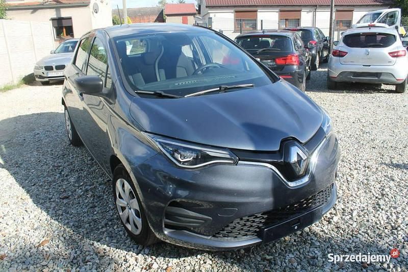 Szary Używany 2021 Renault Zoe Hatchback | 29 900 zł - Obraz 1/4