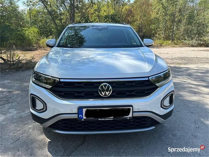 Biały Używany 2024 VW T-Roc SUV | 104 700 zł (Dobra cena) - Obraz 1/4