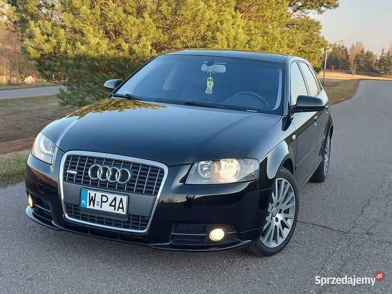 Czarny Używany 2006 Audi A3 S-Line Hatchback | 42 900 zł (Uczciwa cena) - Obraz 1/4
