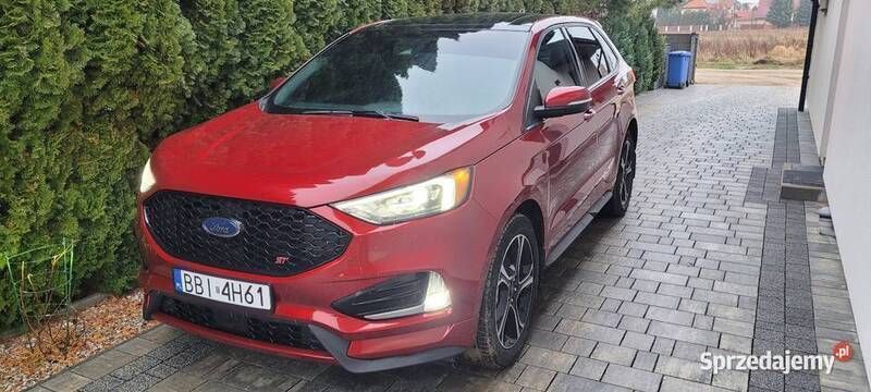 Bordowy Używany 2019 Ford Edge ST SUV | 86 400 zł - Obraz 1/4