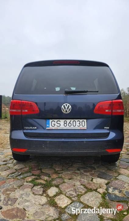 Używany VW Touran 105 KM (77 kW) 2011 Granatowy Minivan